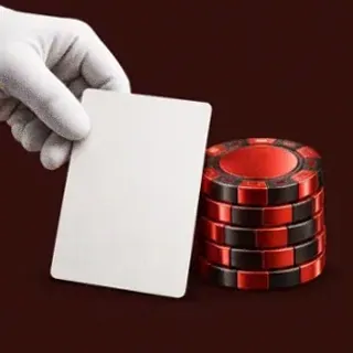 Hand dealing card — Casino-Mate